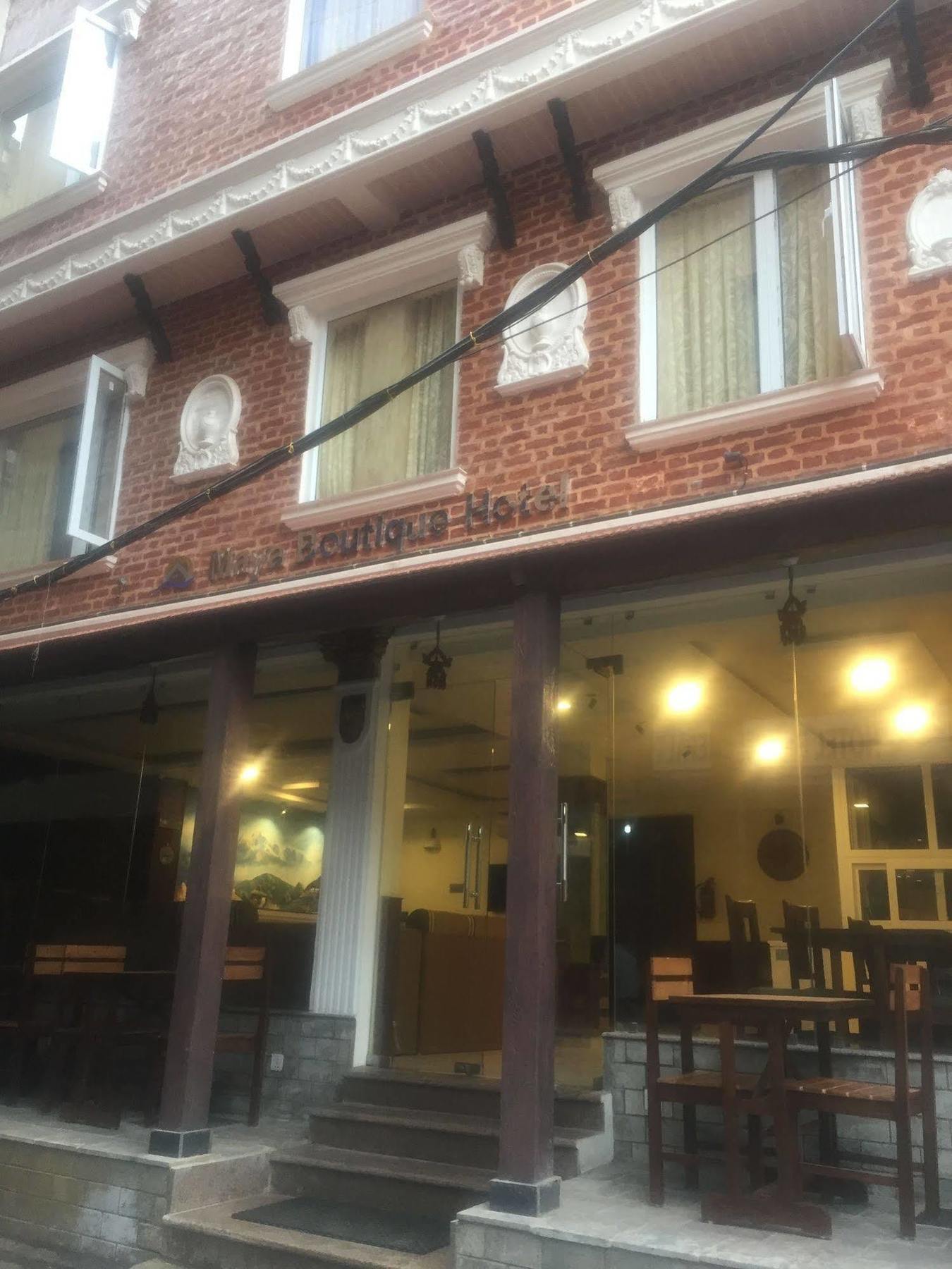 Maya Boutique Hotel Kathmandu Exterior photo