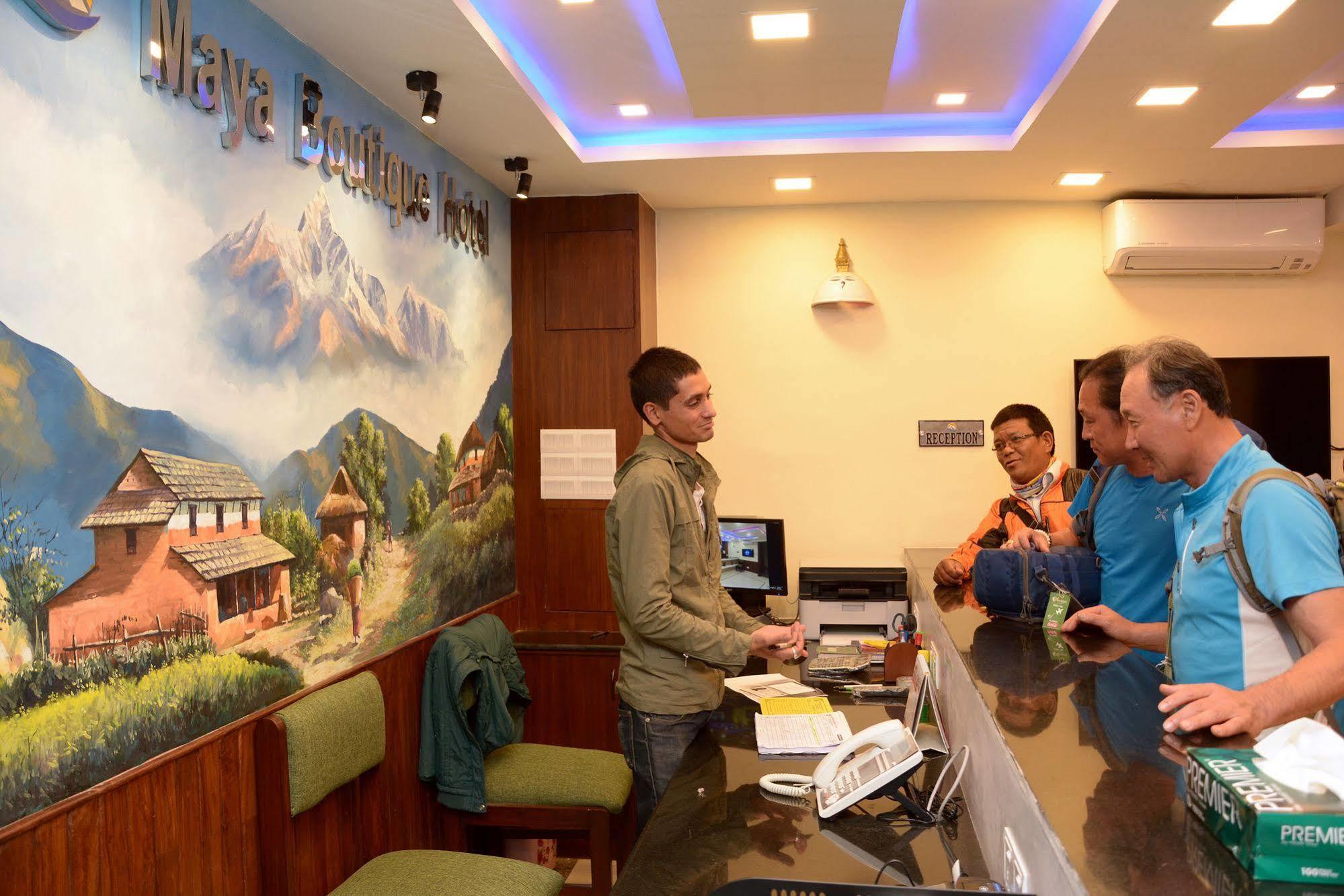 Maya Boutique Hotel Kathmandu Exterior photo