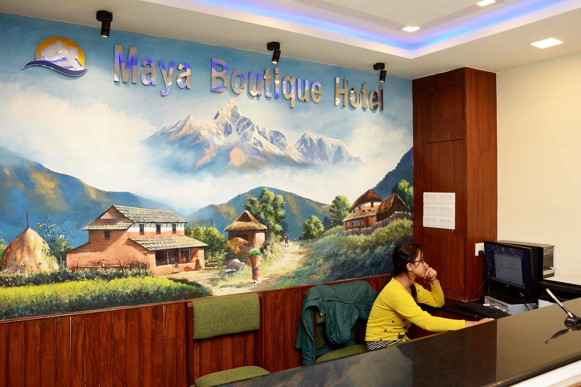Maya Boutique Hotel Kathmandu Exterior photo